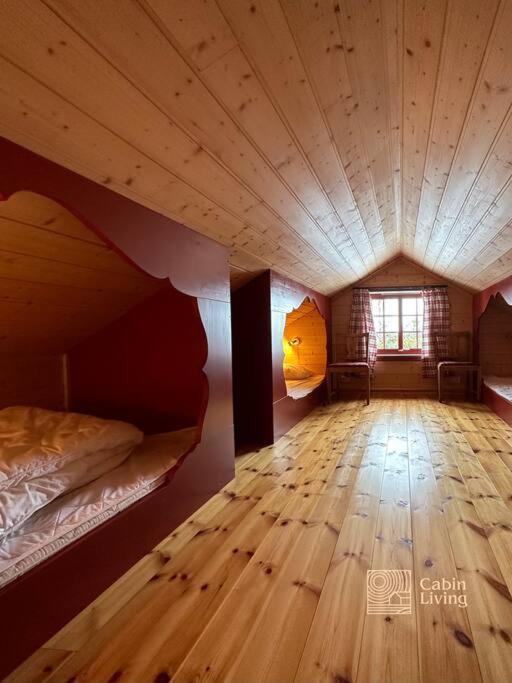 Large Cabin Sjusjoen Best View, Sauna, Ski Inout Exterior photo