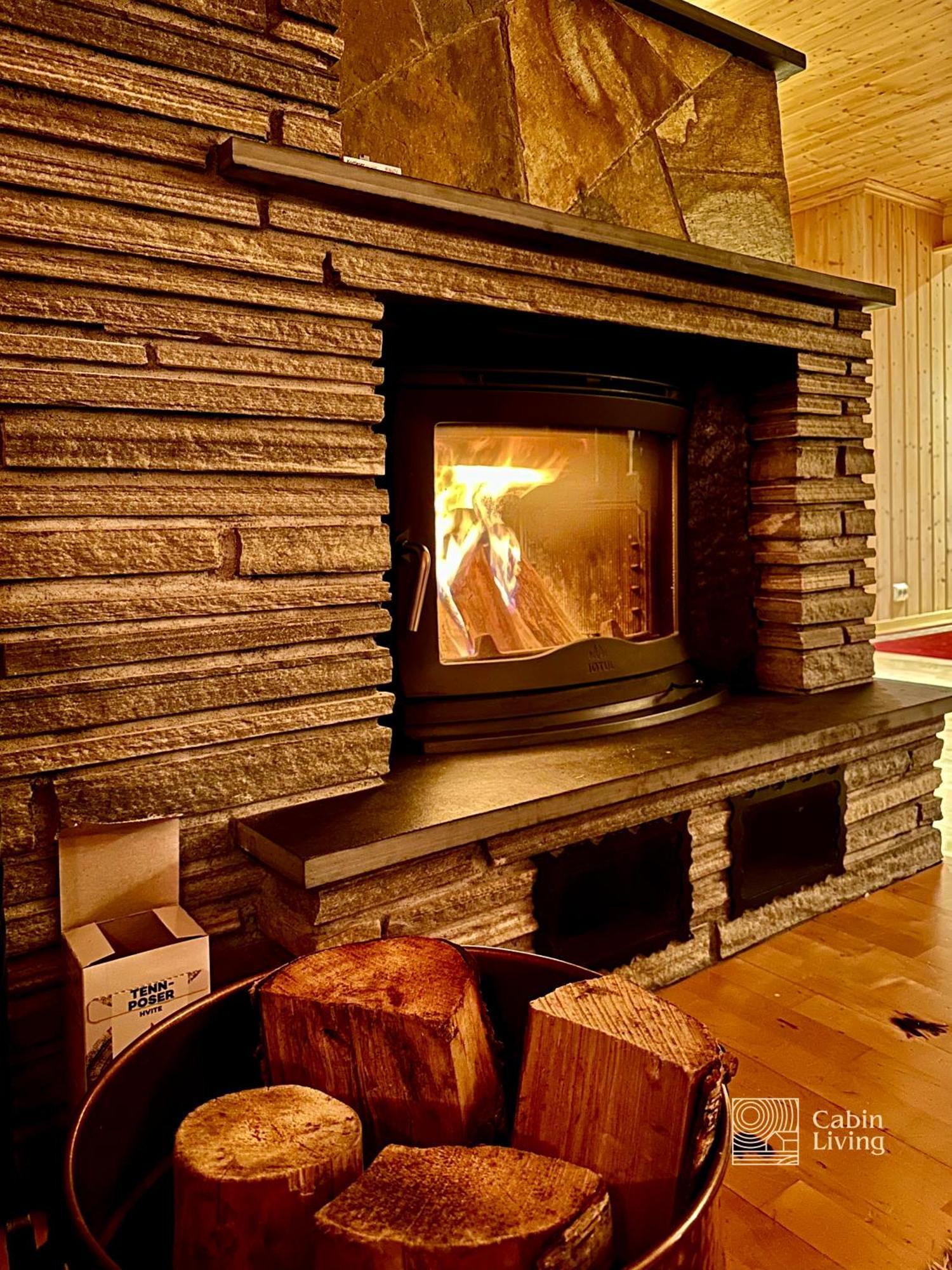 Large Cabin Sjusjoen Best View, Sauna, Ski Inout Exterior photo